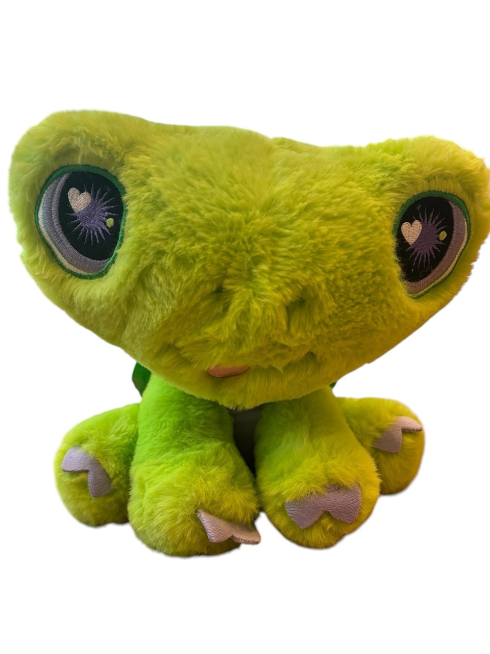 Littlest Pet Shop Plush Turtle Cuddle NWOT 9”